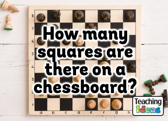 How many squares are there on a chessboard?