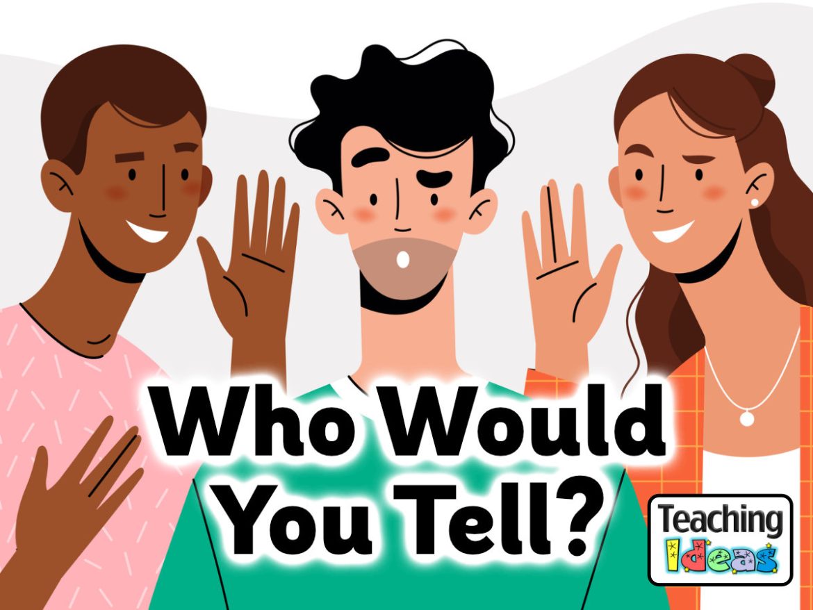 Resource-WhoWouldYouTell Who Would You Tell?