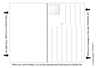 Postcard Template