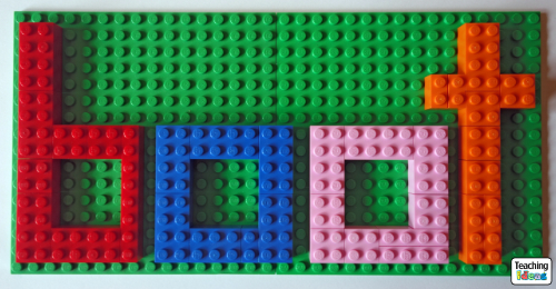 Lego Letter Building