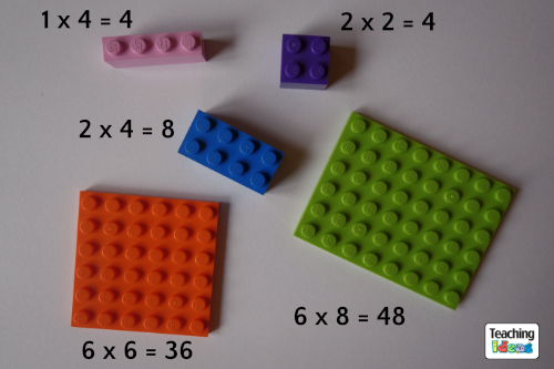 Lego Multiplication Tables