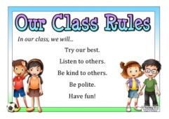 Our Class Rules