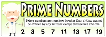Prime Numbers Banner