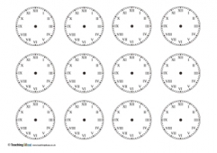 Blank Clocks