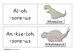 Dinosaur Pronunciation