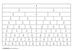 Labelled Fraction Grid