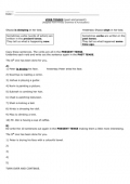 Verb Tenses