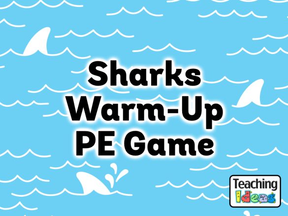 Sharks Warm-Up PE Game