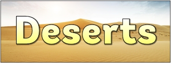 Deserts Banner