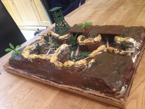 world war 1 project ideas for middle school Trench Model