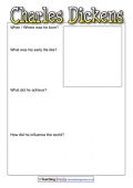 Charles Dickens Biography Template