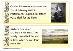 Charles Dickens Fact Cards
