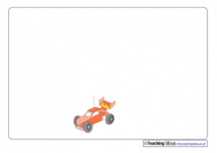 Complete the Scene - Remote Control Car