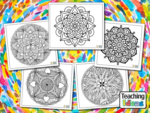 Mindfulness Colouring Mandalas