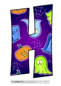 Halloween Display Letters
