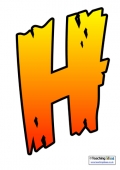 Halloween Display Letters