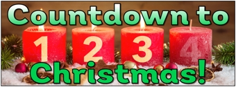 Countdown to Christmas Banner
