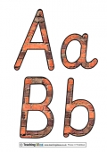 Tudor Brickwork Display Letters