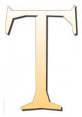 The Tudors Display Letters
