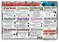 Punctuation Pit Stop