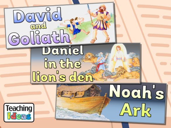 Bible Story Banners