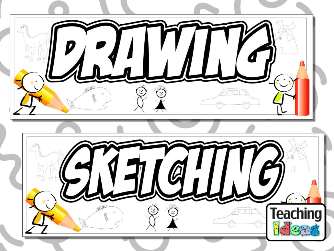 Resource-DrawingandSketchingBanners Drawing and Sketching Banners
