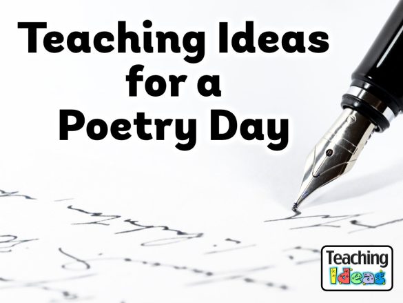 Teaching Ideas for a Poetry Day