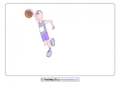 Complete the Scene - Basketball