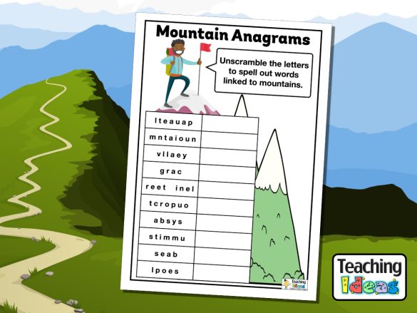Mountains Anagrams