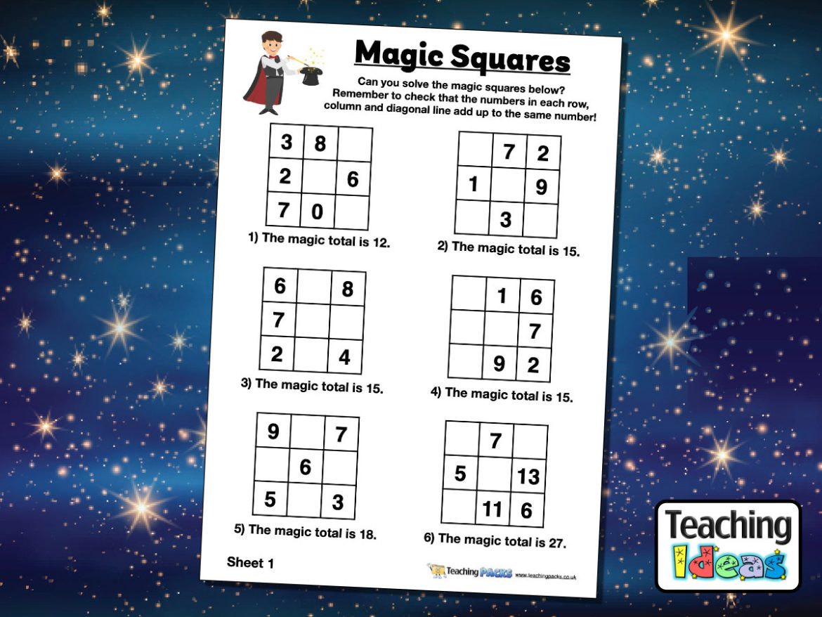 Resource-MagicSquares Magic Squares