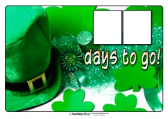 Countdown to St. Patrick's Day Poster