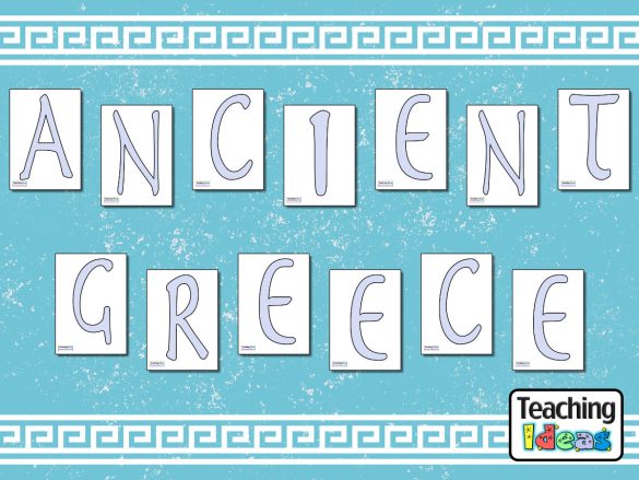 Ancient Greece Display Lettering