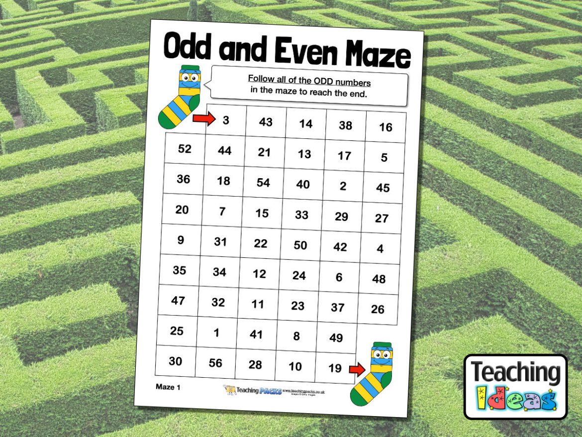 Resource-OddandEvenMaze Odd and Even Maze