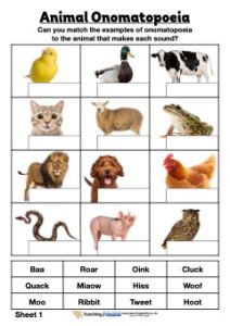 Animal Onomatopoeia