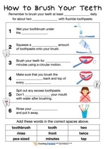 How to Brush Your Teeth. 