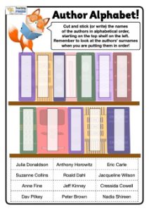 Author Alphabet