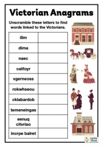 Victorian Anagrams