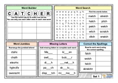 Spelling Activity Mats