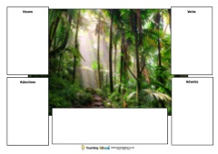Habitats Picture Word Banks