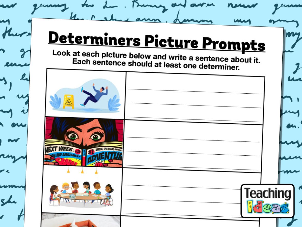 Resource-DeterminersPicturePrompts Determiners Picture Prompts