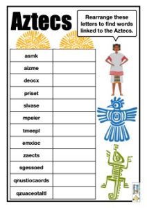 Aztecs Anagrams