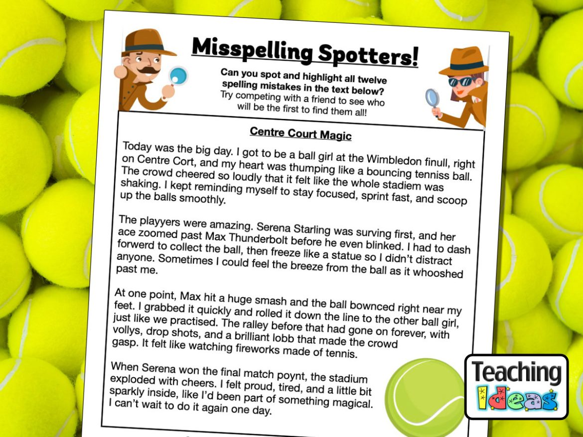 Resource-TennisMisspellingSpotters Tennis Misspelling Spotters